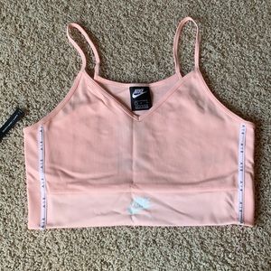 Pink Nike bralette